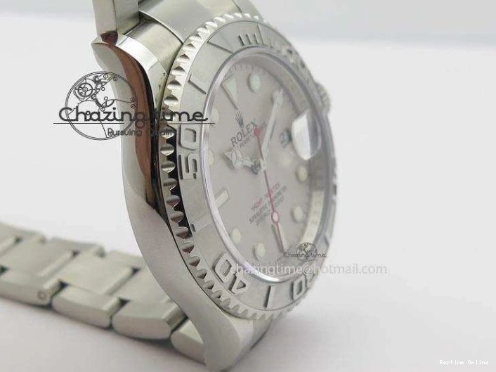 0901 Effortless Yacht-Master BP Maker 16622 Silver Dial On SS Bracelet A 3868